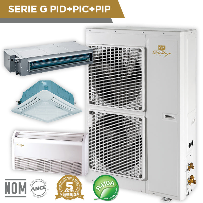 Fan & coil high prestige mod: PID-24R4-GG 24,000 BTUH