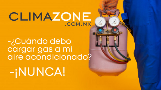 ¿Cuándo debo cargar gas a mi aire acondicionado?
