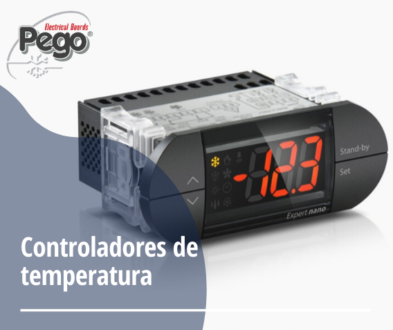 Controladores de temperatura pego