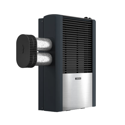 Calefactor a gas coppens mod: peltre Acero 6000 encendido electrónico de tiro balanceado