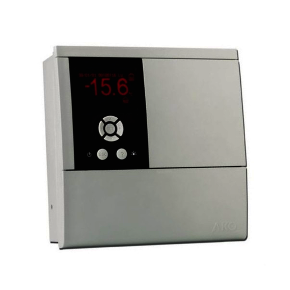 Registrador de temperatura y humedad AKO Mod: 15750 5 entradas sin impresora