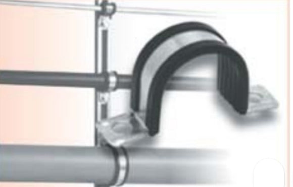 Brida AKO de acero inoxidable para tuberías de sistemas de refrigeración.