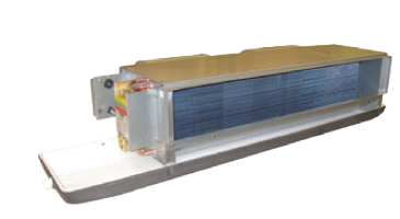 Fan & coil 4 hileras izquierdo mod: YGFC12CC4HEXXBLEH 36000 BTUH FC12004H 127 V izquierdo 1200 CFM agua helada