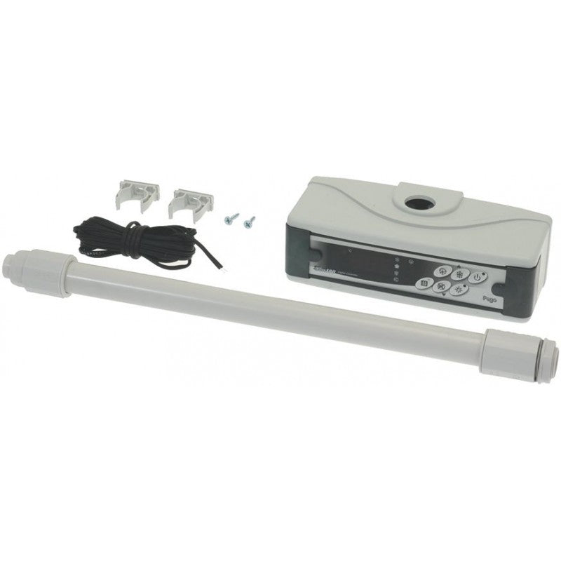 Kit completo de control pego mod: 200SLIM100172 reel, 2 sondas con gabinete a 220V  